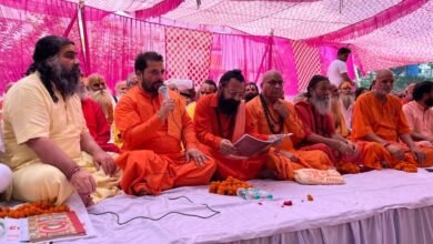 Photo of संत समाज ने दी ब्रह्मलीन महंत प्रेमदास महाराज को श्रद्धांजलि