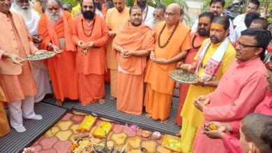 Photo of पूर्व विधायक संजय गुप्ता के संयोजन में संत समाज ने दी पीएम मोदी को जन्म दिवस की शुभकामनाएं
