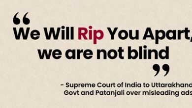 Photo of धज्जियां उड़ा देंगे… पंतजलि केस में SC की वो 5 बातें, जिनसे बढ़ जाएगी बाबा रामदेव की बैचेनी!